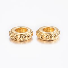 Cuenta pasador estilo europeo acero / unidad 0