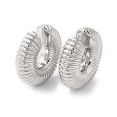 Ear cuff solitarios elegante grueso calado chunky / unidad 0