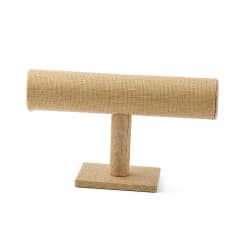 Exhibidor mostrario pulseras manilla reloj arpillera yute / unidad 0