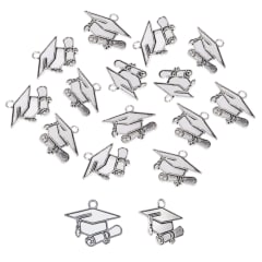 Dije colgante graduación birrete 35 mm aleación / unidad 0