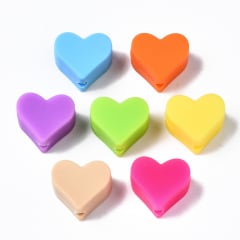 Pasador silicona corazón bebé portachupete / pack 0
