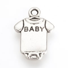 Dije colgante ropa de bebé baby shower / 5 uds 0