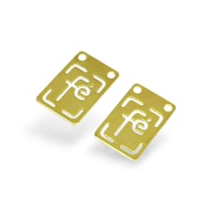 Mini dije escapulario fe 15x9 mm gold-filled / unidad 0