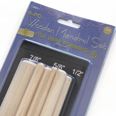 Set de mandriles madera bead smith / set 0