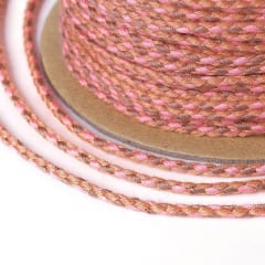 Cordón trenzado de algodón macramé 2 mm / metro 9