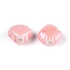 Pasador ostra concha de mar porcelana / unidad 0