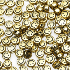 Cuenta redonda plástica pasadora happy face carita feliz / 10 grs 0