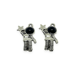 Dije colgante astronauta 20 mm / unidad 0