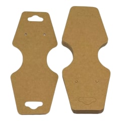 Tarjetas plegables de cartón para exhibición joyas / 100 uds 0