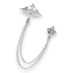 Broche prendedor corazón para traje de caballero / unidad 0