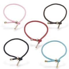 Base de pulsera cordón trenzado ajustable / unidad 0