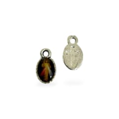 Dije colgante medalla jesús de la misericordia 10x8 mm aleación / unidad 0