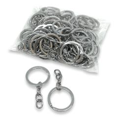 Argollas para llaveros 25 - 30 mm souvenir / 50 uds 0
