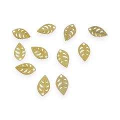 Mini dije hoja 10x6 mm gold-filled / unidad 0