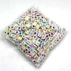Letras plásticas cubo abecedario surtido / 100 grs 0