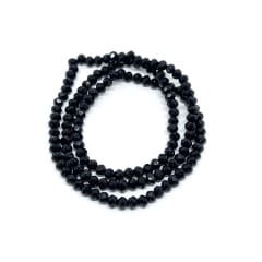 Sarta cristales 3 mm murano facetado Unicolor / tira 6