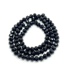 Sarta cristales 6 mm murano facetado unicolor / tira 0