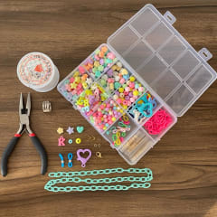 Kit full color de niñas para crear bisutería 0