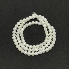 Sarta abalorios cuentas perla shell checa / tira 2