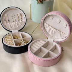 Joyero Estuche Organizador Alhajeros redondo chico / unidad 0