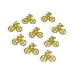 Dije colgante bicicleta ciclista acero / unidad 0