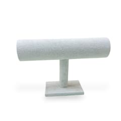 Exhibidor mostrario pulseras reloj un nivel terciopelo gris / unidad 0