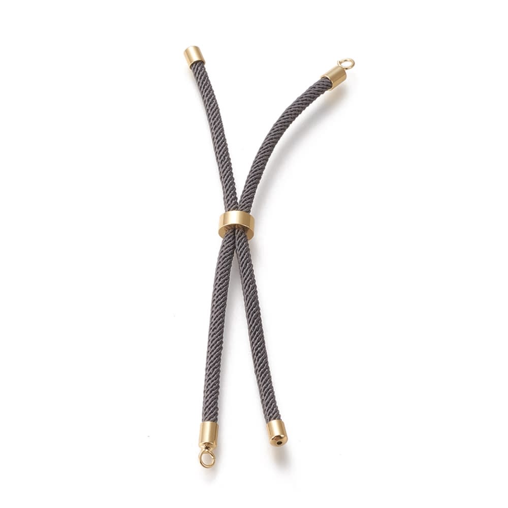 Base de pulsera nylon cordón trenzado ajustable / unidad3