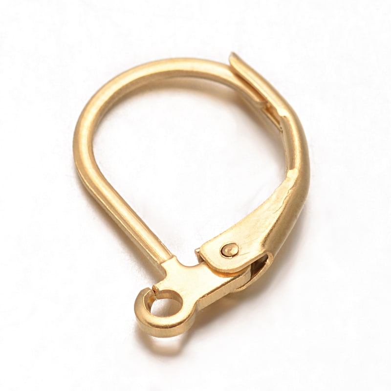 Base de aros catalán ovalada simple acero / par2