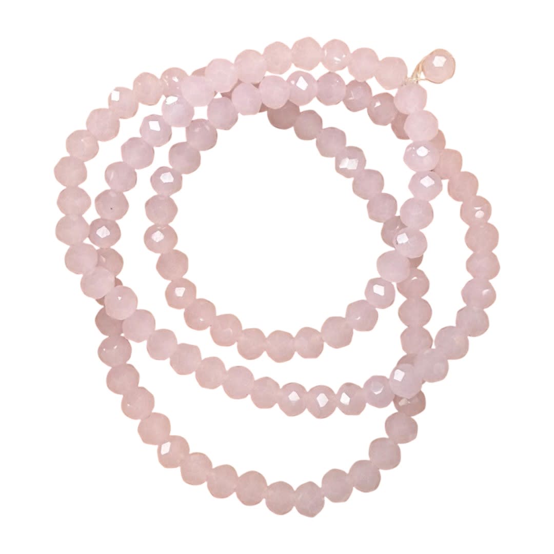 Sarta cristales 3 mm murano facetado Unicolor / tira14