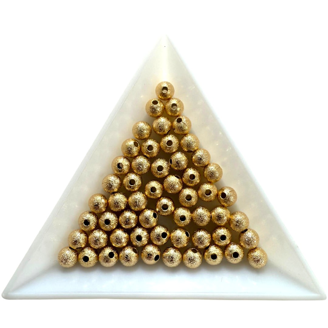 Balines diamantado Gold-filled / gramo3