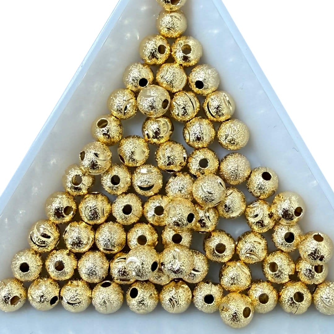 Balines diamantado Baño de Oro / gramo4