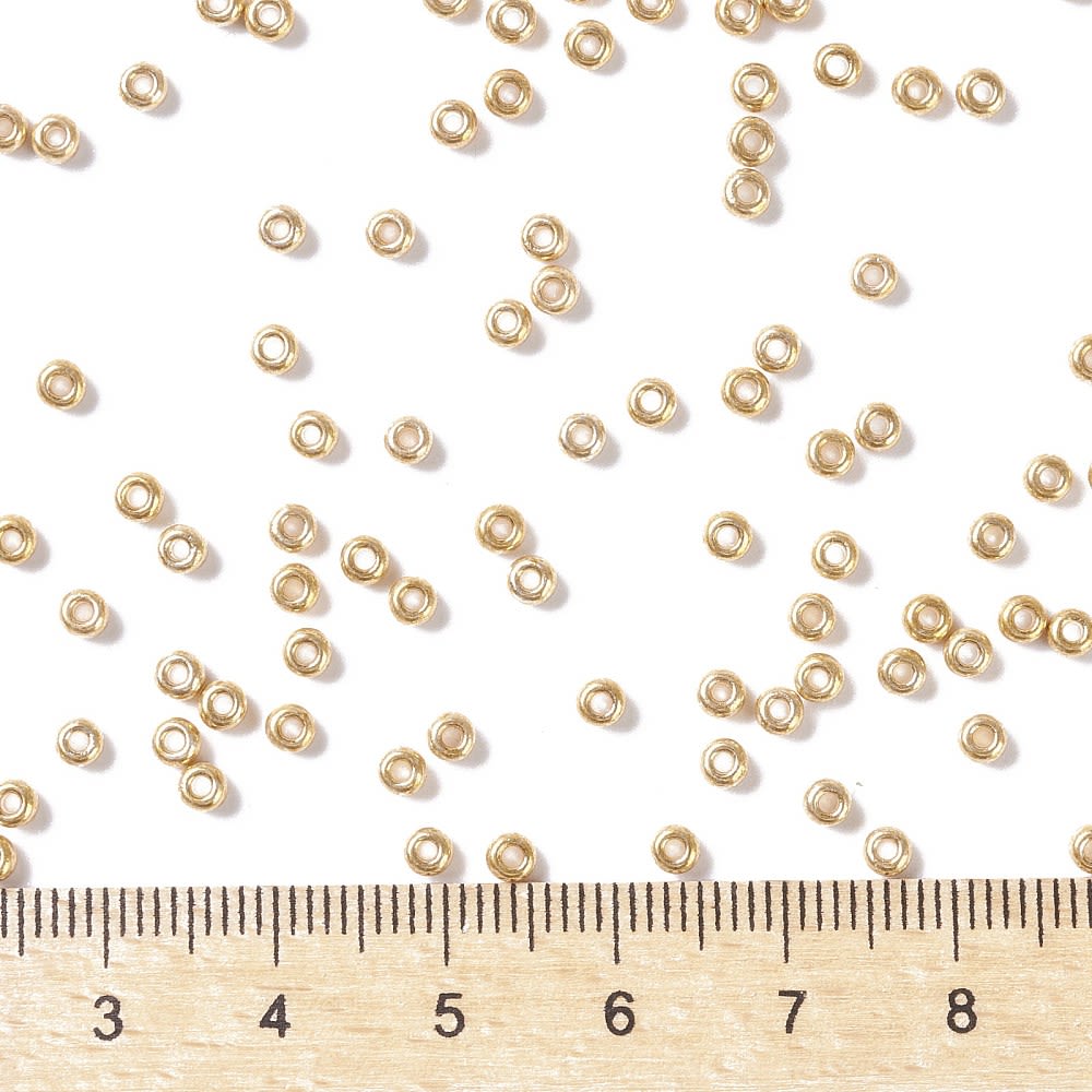 Cuentas mostacilla miyuki rocalla 8/0 opaca / gramo4