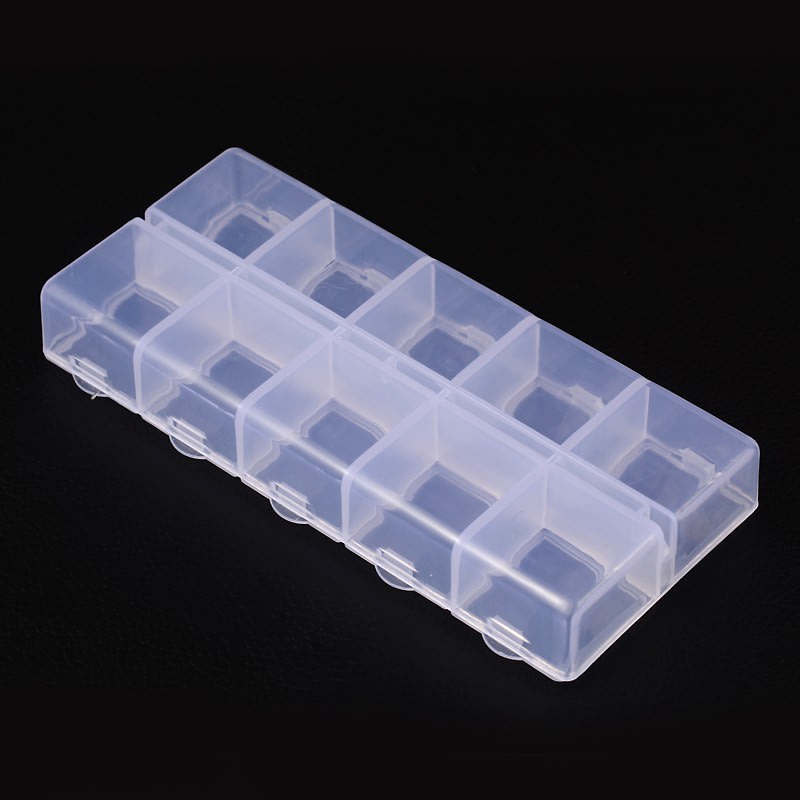 Caja organizadora 10 divisiones no extraíble 13x6cm / unidad2