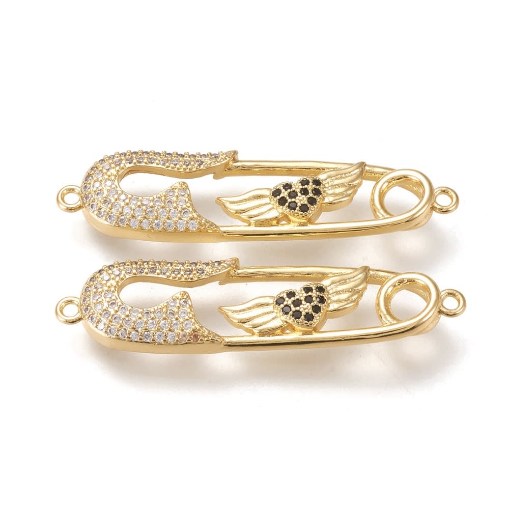 Dije conector broche pasador de seguridad bebe alpita / unidad7