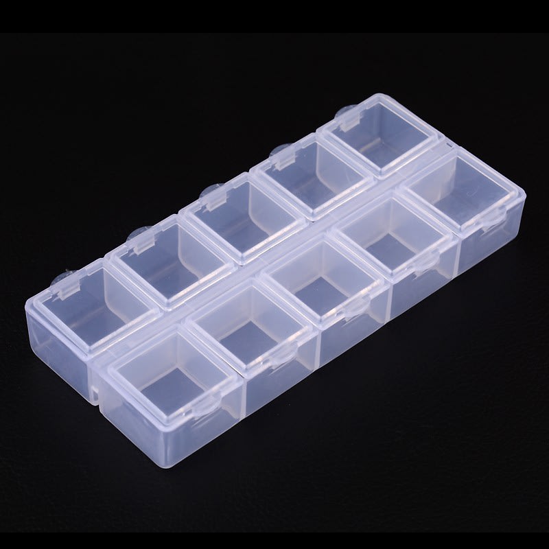 Caja organizadora 10 divisiones no extraíble 13x6cm / unidad5