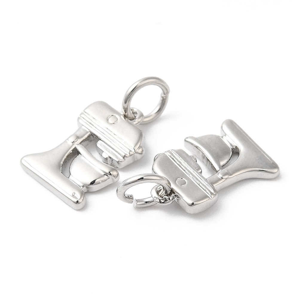 Dije colgante Batidora reposteria 12 mm baño de oro / unidad2