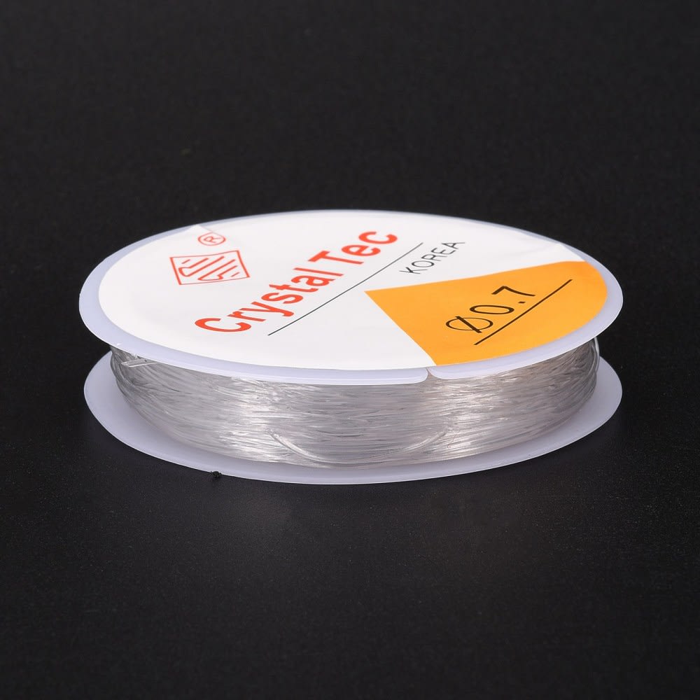 Hilo nylon elástico transparente / rollo9