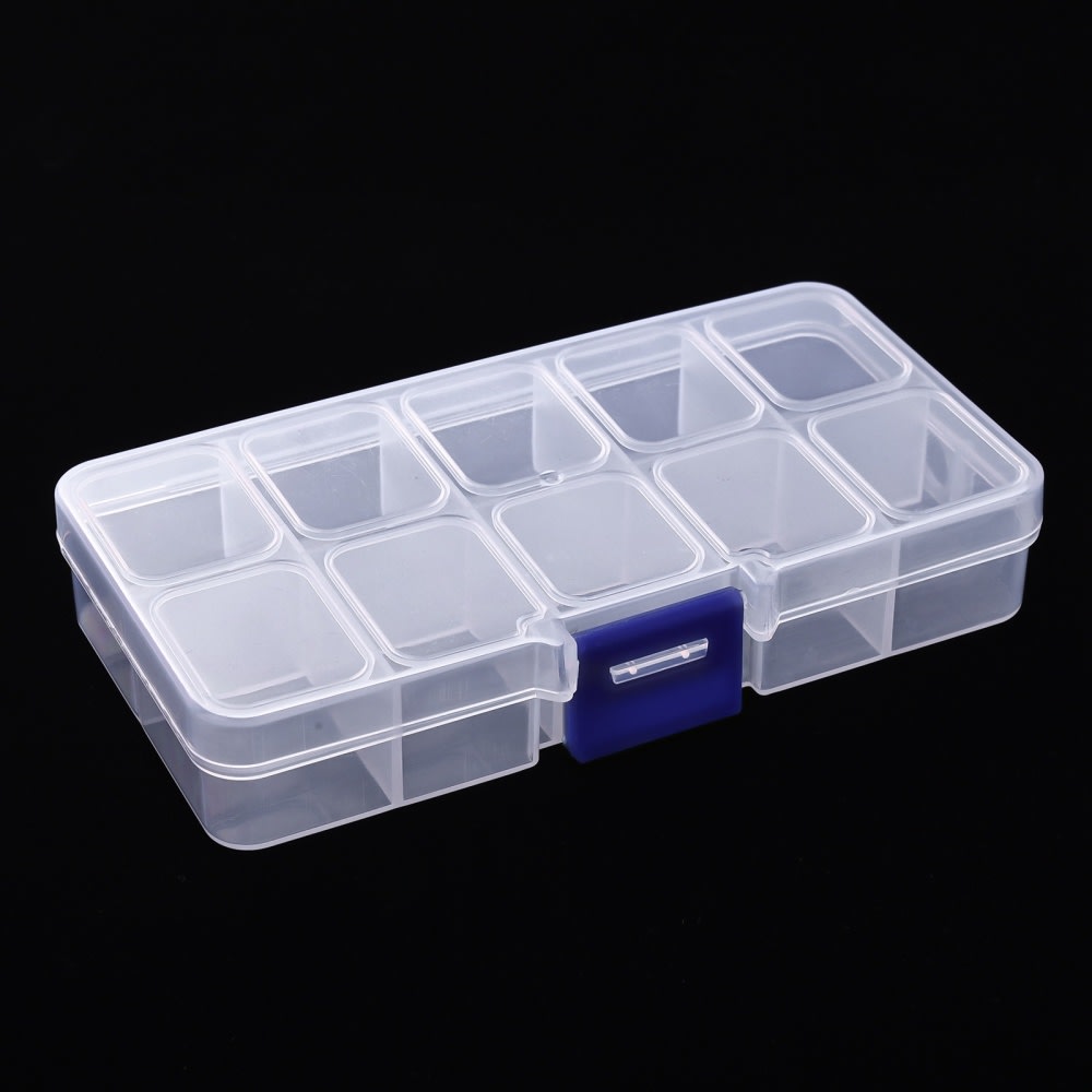 Caja organizadora 10 divisiones no extraíble 13x6.5cm / unidad2