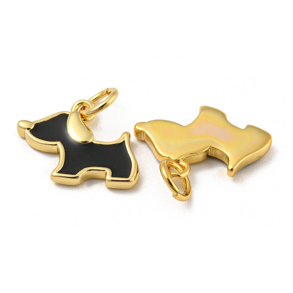 Dije esmaltado perro mascota dog lover / unidad5