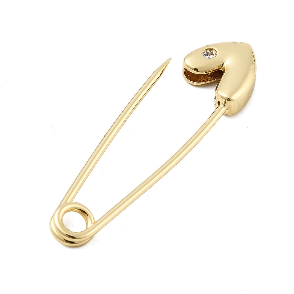 Dije broche pasador de seguridad bebe alpita corazón / unidad2