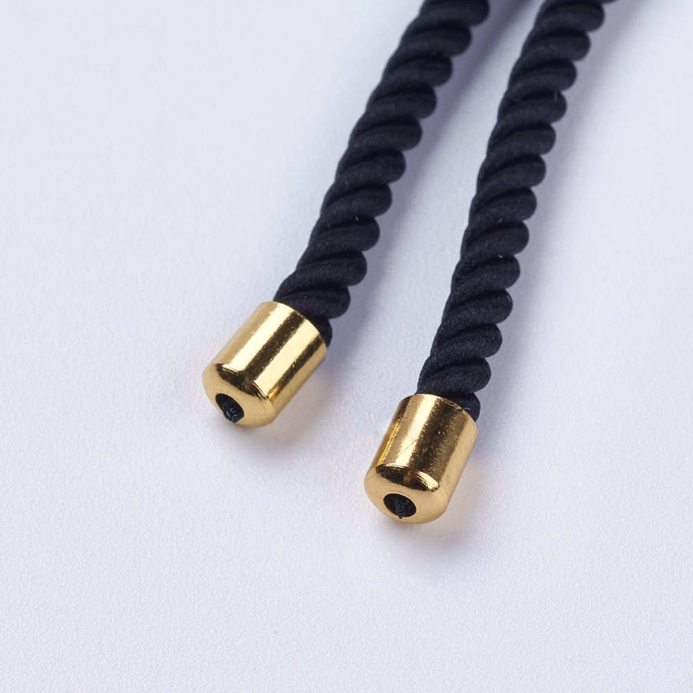 Base de pulsera cordón torcido ajustable / unidad5