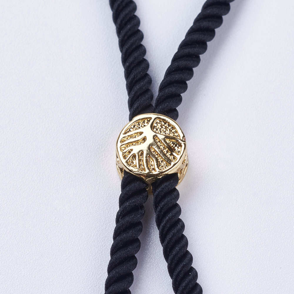 Base de pulsera cordón torcido ajustable / unidad4