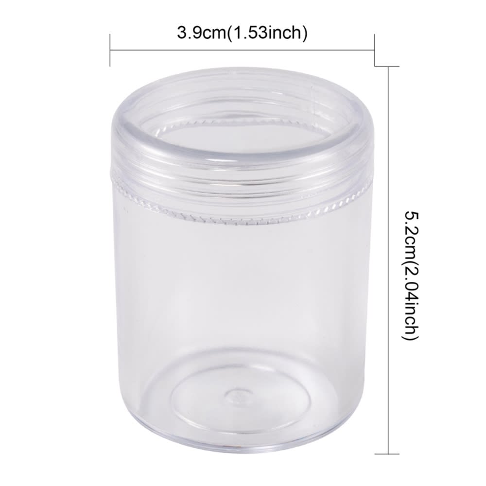 Caja organizadora con 12 cilindros 20 ml acrílico / set6