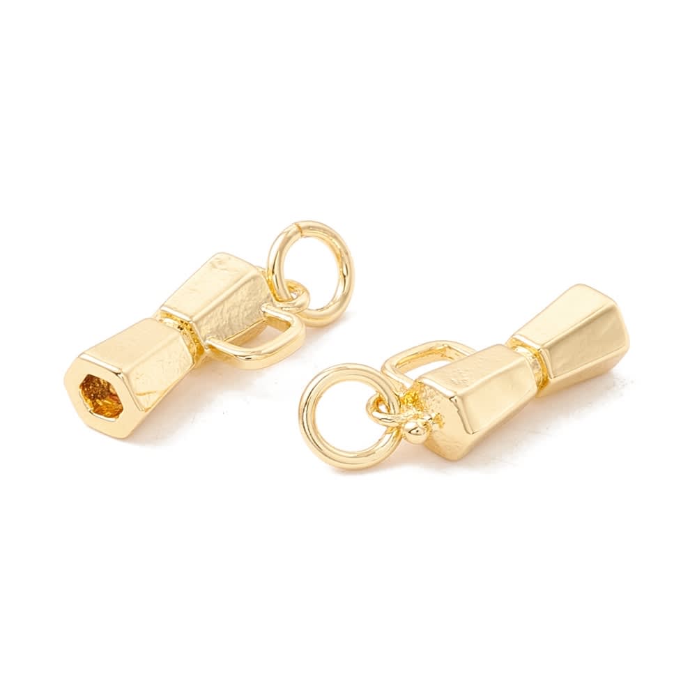 Dije colgante cafetera 13 mm baño de oro platino / unidad5