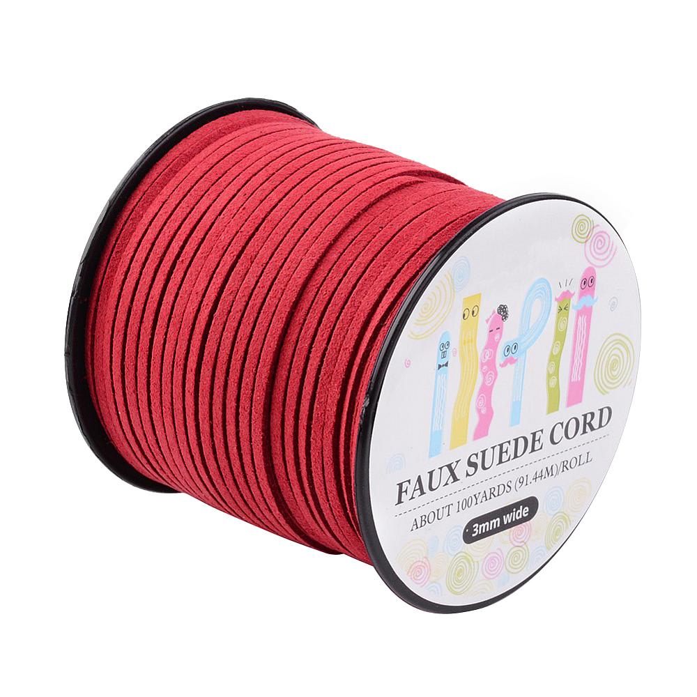 Cordón de gamuza sintética 3 mm / 5 metros8