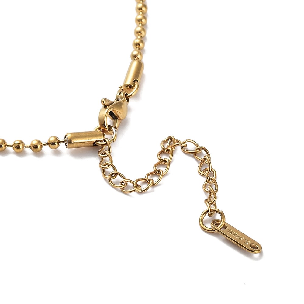 Cadena armada balines 2.5 mm acero / unidad3