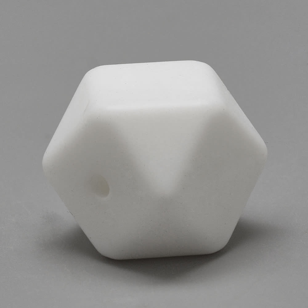 Mordedor silicona cubo facetado bebé portachupete / unidad8