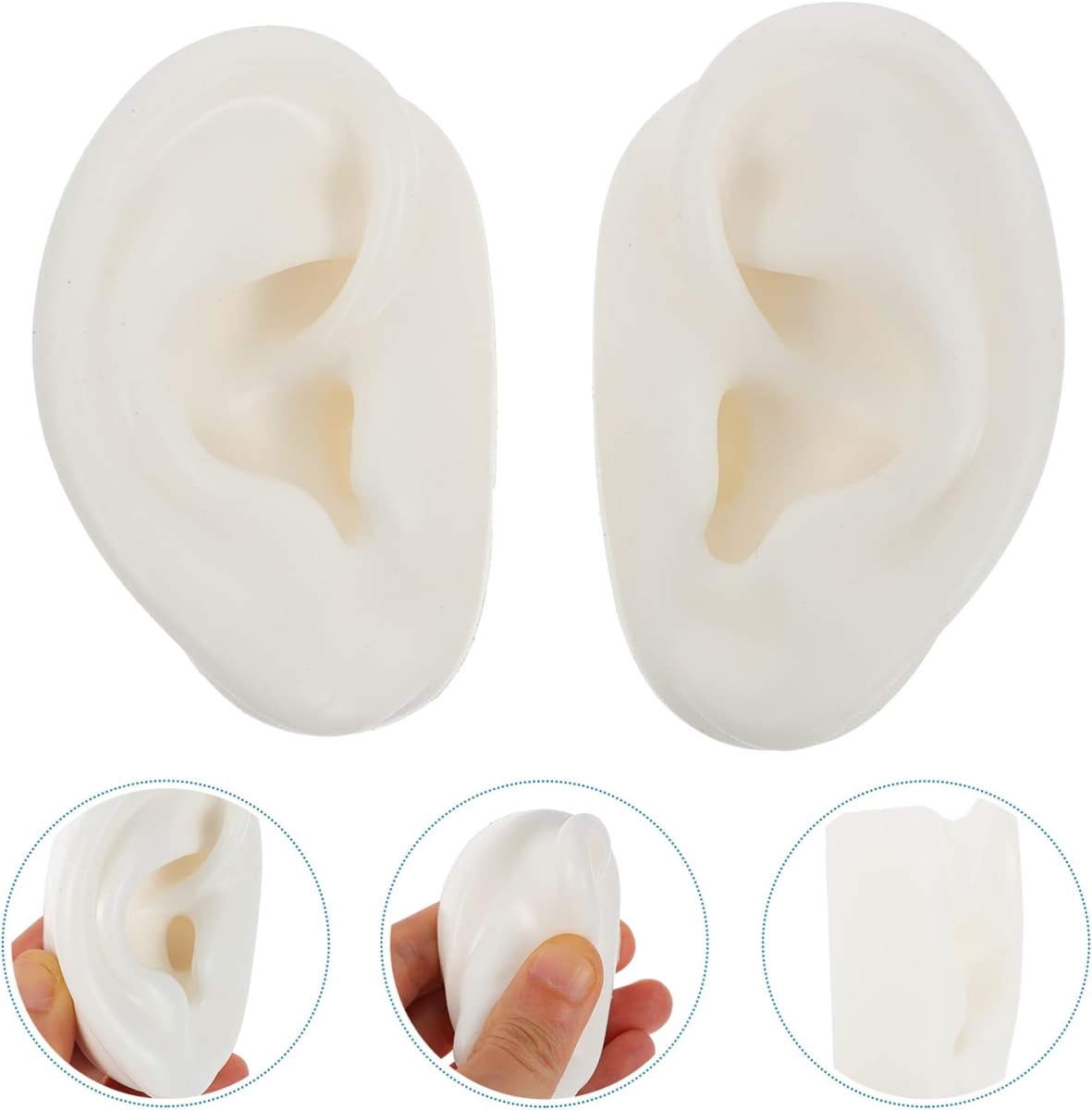 Exhibidor mostrario oreja aros ear cuff de silicona / unidad3