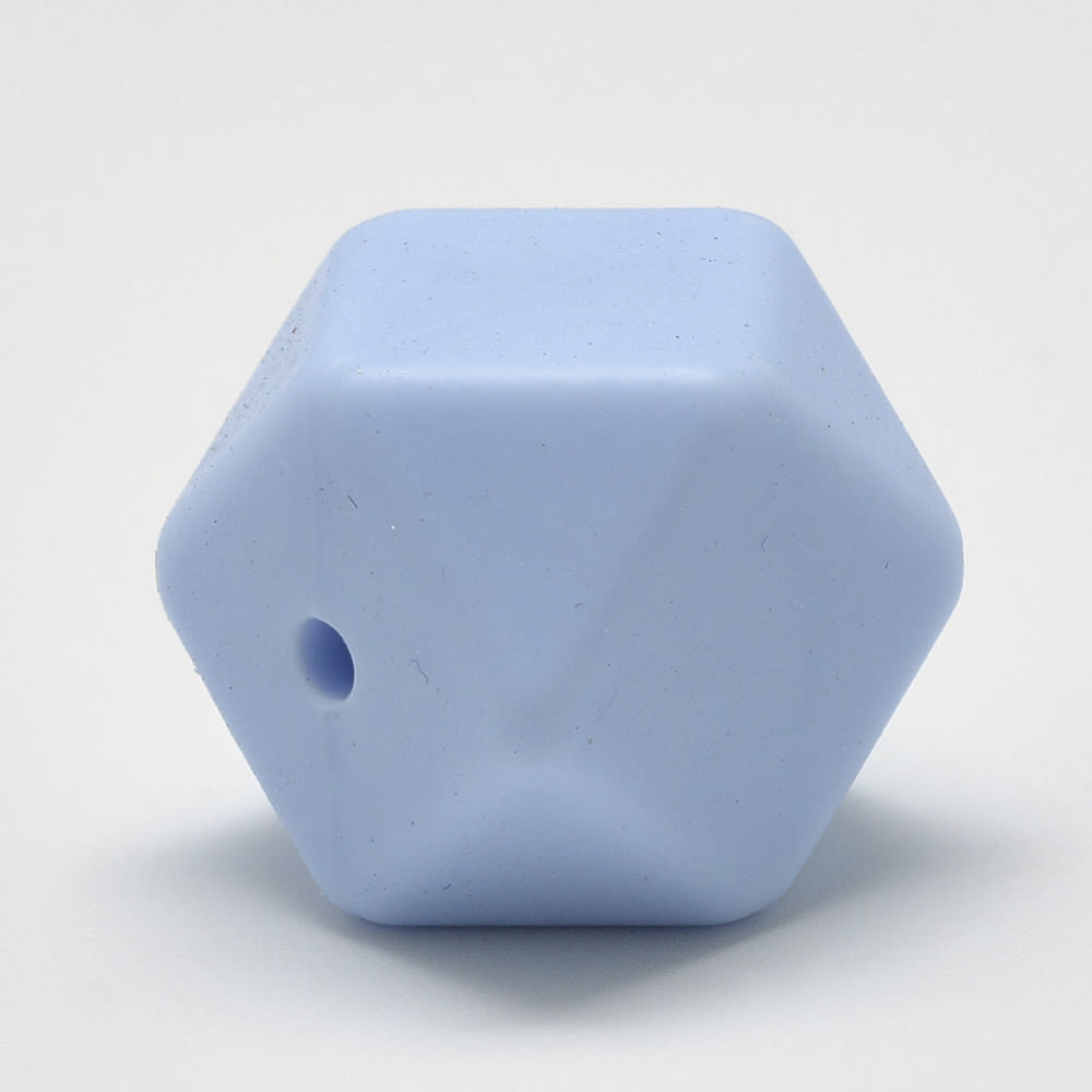 Mordedor silicona cubo facetado bebé portachupete / unidad6