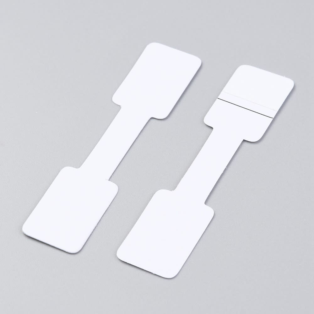 Etiqueta adhesiva rectangular para precio de papel / 100 uds4